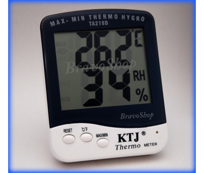 Higrometru cu termometru de interior cu display LCD / Aparat de masurat umiditatea si temperatura