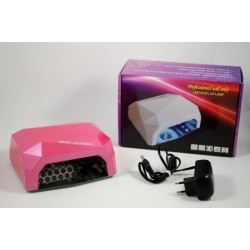 Lampa UV digitala LED Diamond 36W (ultraviolete) din inox pentru uscare unghii, cu temporizator Lampa UV digitala LED Diamond 36W (ultraviolete) din inox pentru uscare unghii, cu temporizator
