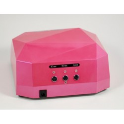 Lampa UV digitala LED Diamond 36W (ultraviolete) din inox pentru uscare unghii, cu temporizator Lampa UV digitala LED Diamond 36W (ultraviolete) din inox pentru uscare unghii, cu temporizator