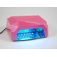 Lampa UV digitala LED Diamond 18W ultraviolete din inox pentru uscare unghii, cu temporizator