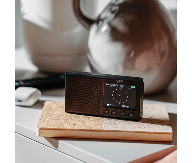 RADIO PORTABIL CU CEAS AD 1198 ADLER 