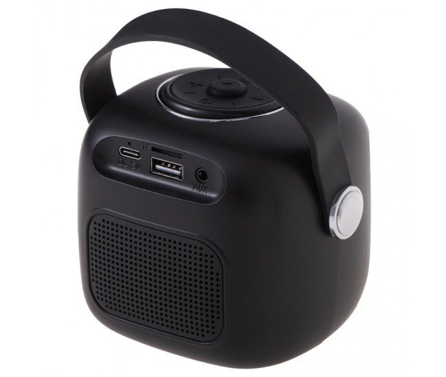 DIFUZOR KARAOKE CU MICROFON AD 1199 NEGRU ADLER 