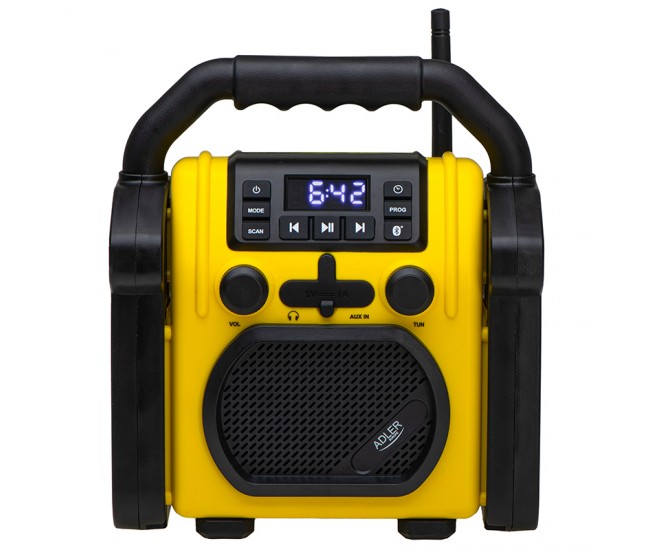 RADIO PORTABIL IPX54 BT, AUX AD 1911 ADLER 