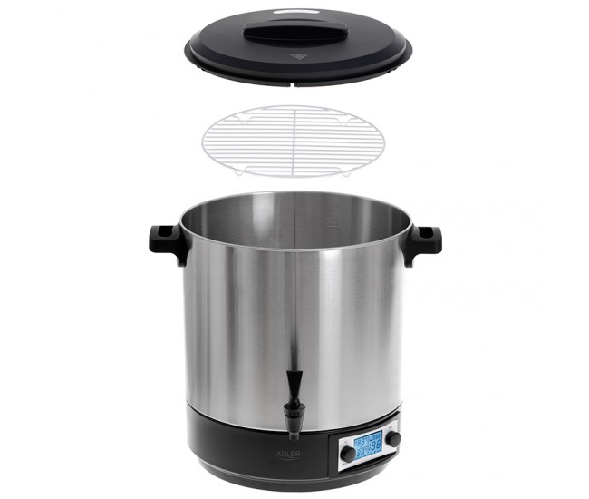 OALA ELECTRICA DE PASTEURIZARE 28L 2600W AD 4496 ADLER 