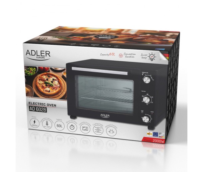 CUPTOR ELECTRIC 60L 2000W AD 6028 ADLER 