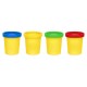 PLASTILINA 4 CULORI 100G HEROES 