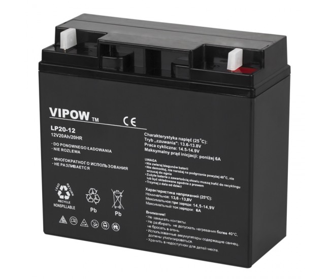 ACUMULATOR GEL PLUMB 12V 20AH 