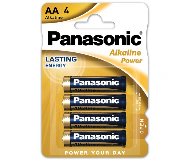 BATERIE ALCALINA LR06 AA 4B/BL PANASONIC 