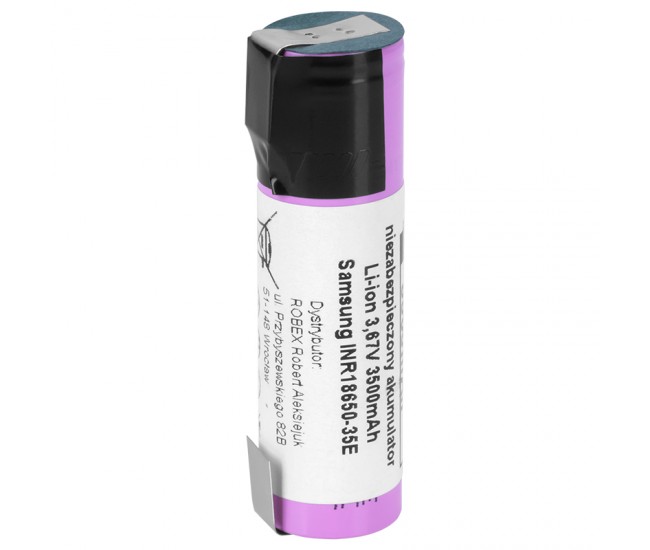 ACUMULATOR 18650 3500MAH 3.7V INR18650-35E-FT SAMSUNG 