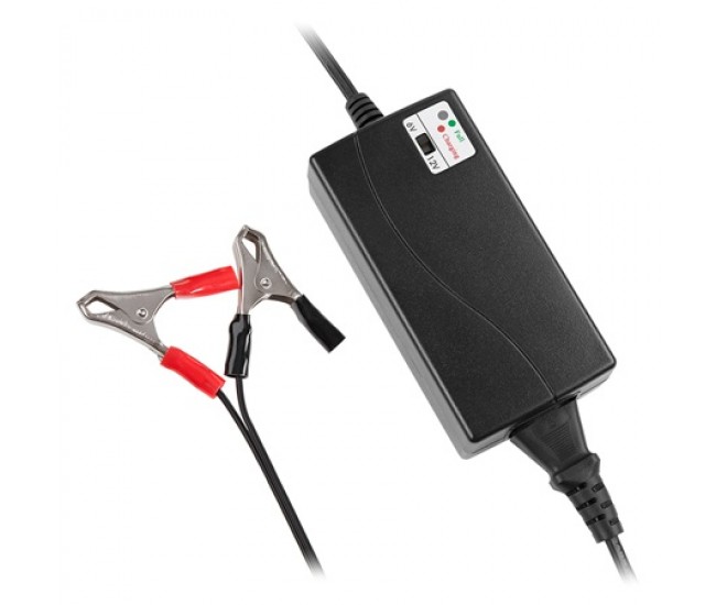INCARCATOR ACUMULATORI PLUMB 6V/12V (1800MA) 