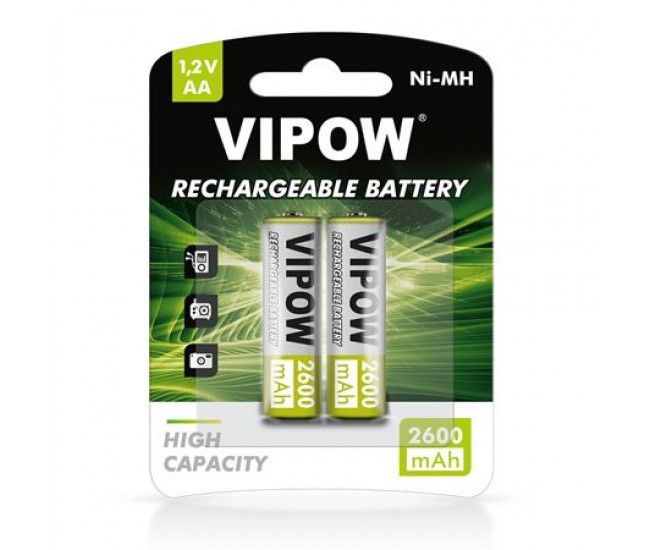 ACUMULATORI READY TO USE R6 2600 MAH BLISTER 2 BUC 