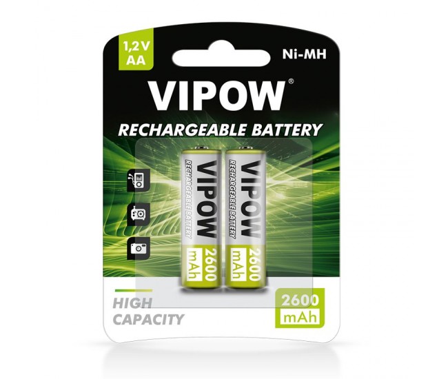 ACUMULATORI READY TO USE R6 2600 MAH BLISTER 2 BUC 