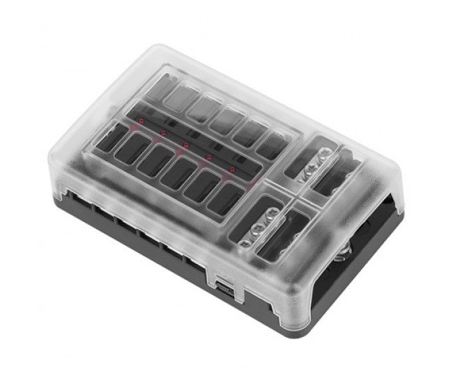 BLOC 12 SIGURANTE AUTO 19MM 