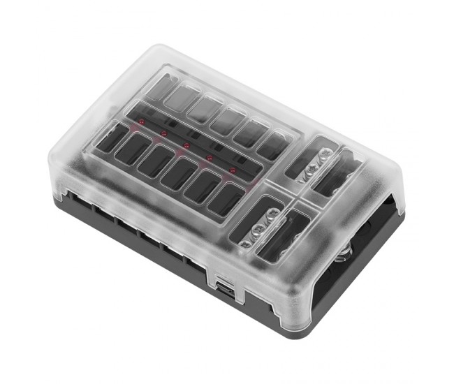 BLOC 12 SIGURANTE AUTO 19MM 