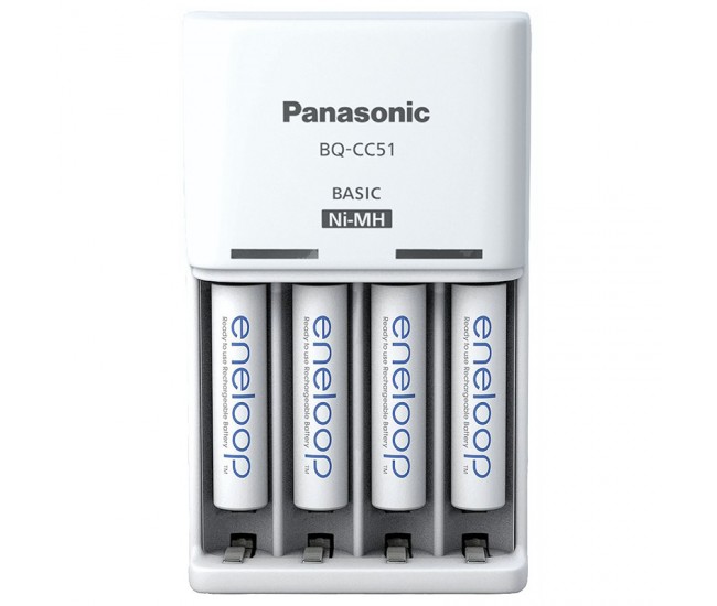 INCARCATOR PANASONIC 4XAAA 800MAH ENELOOP 