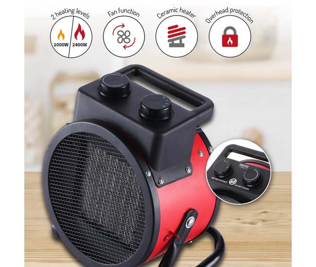 AEROTERMA CERAMICA 2 TREPTE 2400W CR 7743 CAMRY 