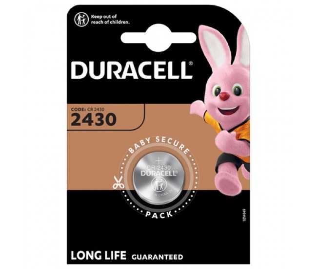 BATERIE CR2430 BLISTER DURACELL 