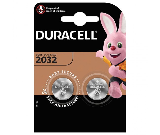 BATERIE CR2032 BLISTER 2 BUC DURACELL 