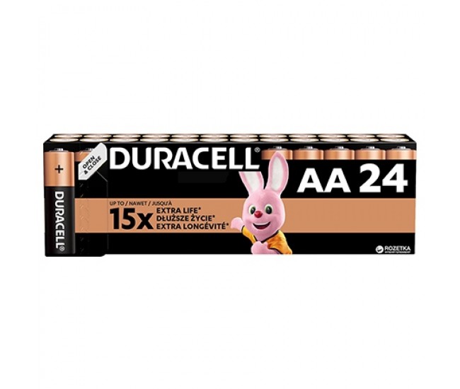 BATERIE ALCALINA DURACELL LR06 BLISTER 24 BUC 