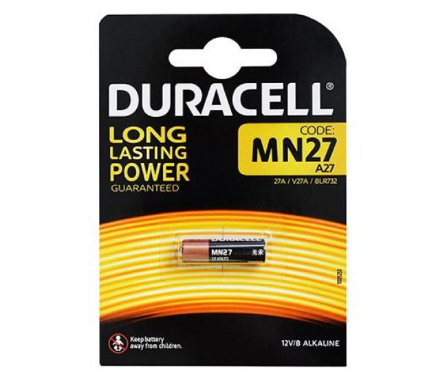 BATERIE ALCALINA 12V MN27 DURACELL 
