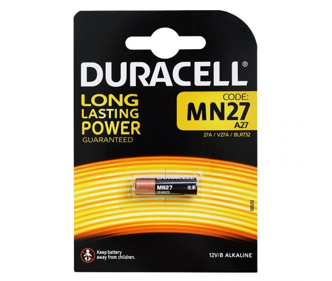 BATERIE ALCALINA 12V MN27 DURACELL 