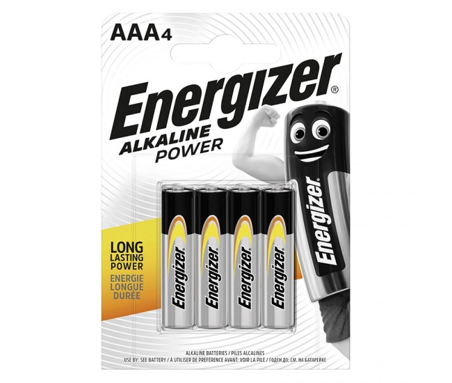 BATERIE ALCALINA LR03 BLISTER 4 BUC ENERGIZER 