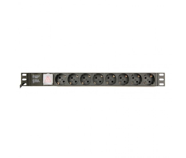PDU RACK 1U 8 PRIZE 3680W 3M GEMBIRD 