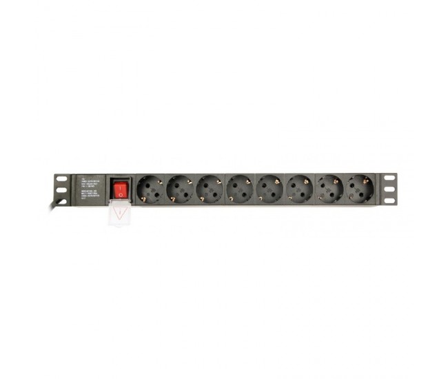 PDU RACK 1U 8 PRIZE 3680W 3M GEMBIRD 