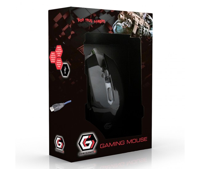 MOUSE GAMING 2400DPI GEMBIRD 