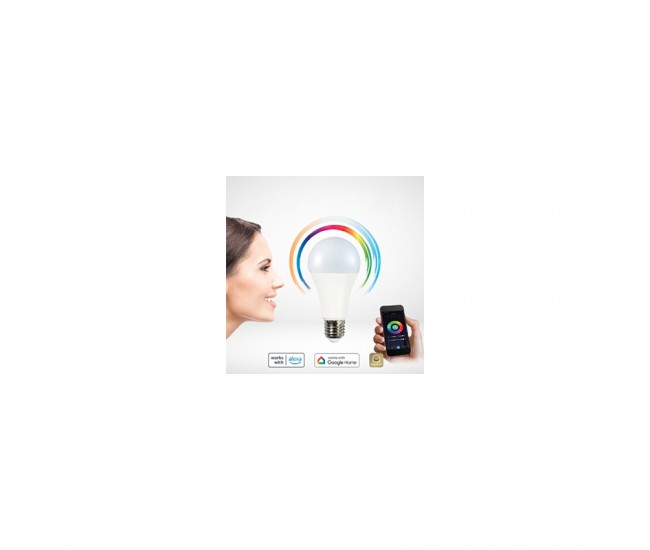 BEC LED E27 A65 RGB CCT SMART WI-FI 11W 