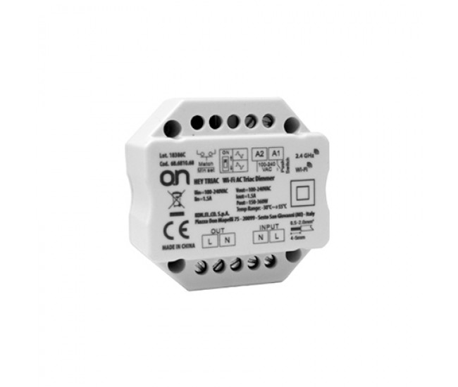 CONTROLLER LED DIMMER TRIAC SMART WI-FI 