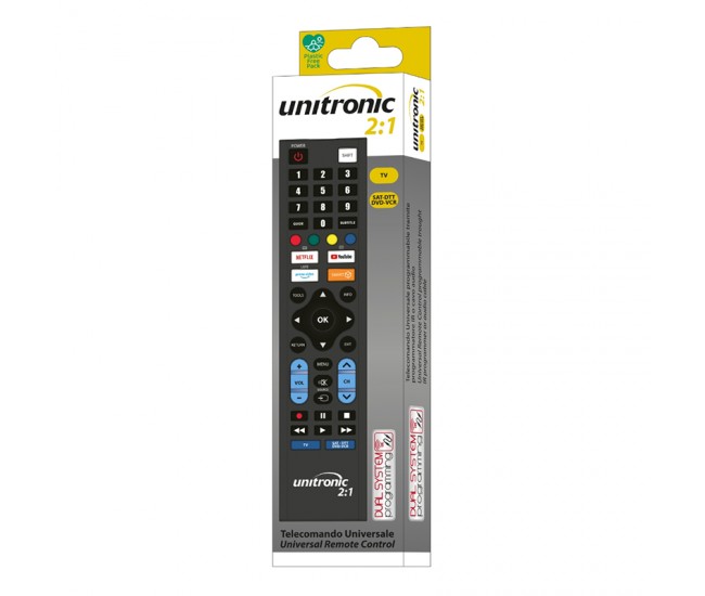 TELECOMANDA UNIVERSALA PROGRAMABILA 2 IN 1 
