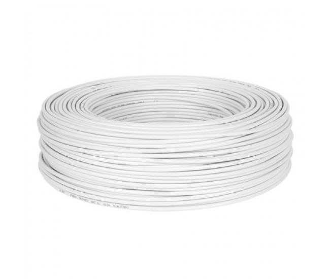 CABLU COAXIAL CU RG59U ALB 200M 