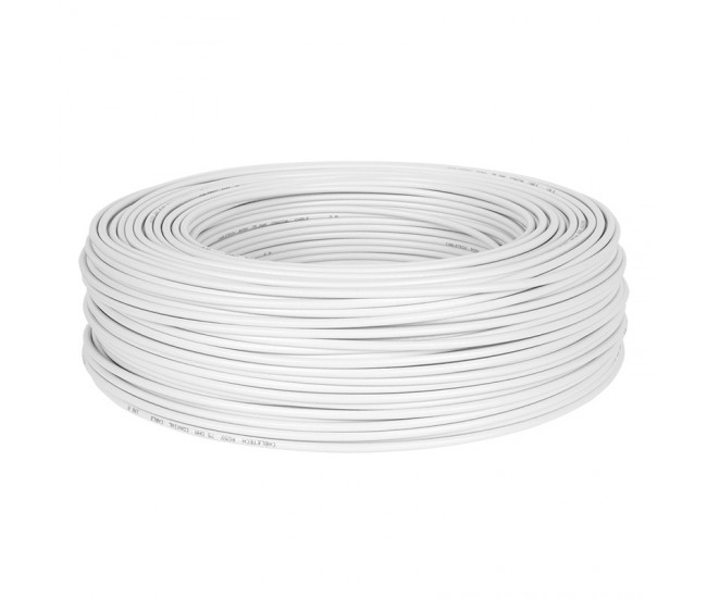 CABLU COAXIAL CU RG59U ALB 200M 