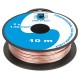 CABLU DIFUZOR CCA 2X1.50MM TRANSPARENT 10M 