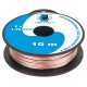 CABLU DIFUZOR CCA 2X1.50MM TRANSPARENT 10M 
