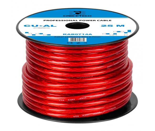 CABLU PUTERE CU-AL 8GA (6.7MM/8.31MM2) 25M RO 