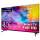 GOOGLE SMART TV 5.0 40 INCH 101CM H265 HEVC KRUGER&MATZ 