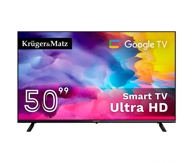 GOOGLE SMART TV 50 INCH 126CM ULTRAHD 4K KRUGER&MATZ 