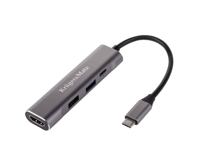 HUB USB TIP C HDMI/USB3.0/USB 2.0/TIP C 