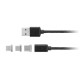 CABLU USB MAGNETIC MICRO USB / LIGHTNING 1M 