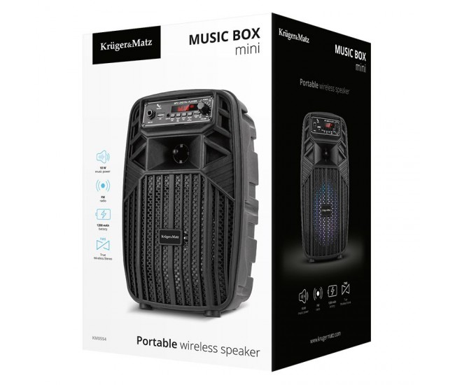 BOXA BLUETOOTH PORTABILA MUSIC BOX MINI K&M