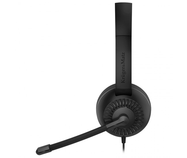 CASTI PC CU MICROFON JACK 3.5 USB P3 KRUGER&MATZ 