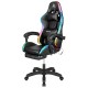 SCAUN GAMING GX-150 NEGRU LED KRUGER&MATZ 
