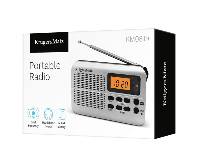 RADIO PORTABIL KRUGER&MATZ 