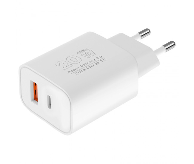 INCARCATOR RETEA GAN PD 2.0 QC 3.0 20W KRUGER&MATZ 