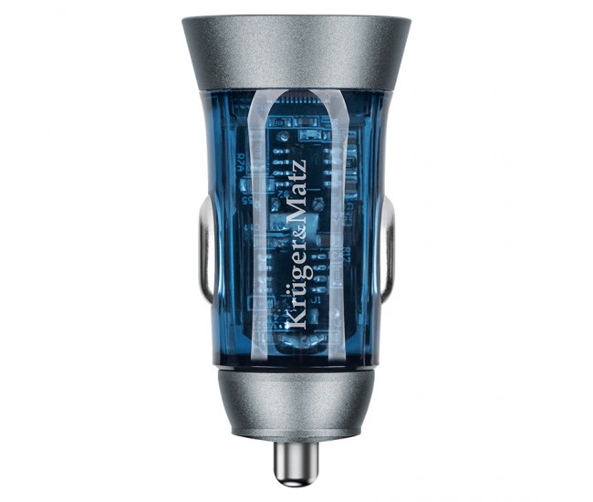 INCARCATOR AUTO USB / TYPE C QC PD 45W KRUGER&MATZ 