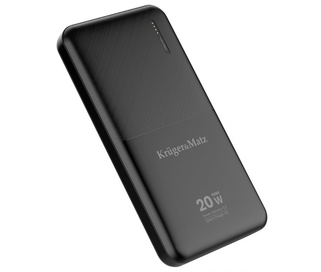 POWER BANK 10000MAH LI-POL QC /PD KRUGER&MATZ 