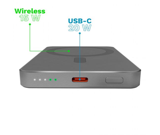POWER BANK 5000 MAH MAG SAFE KRUGER&MATZ 