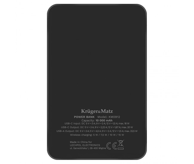 POWER BANK 10000 MAH MAG SAFE KRUGER&MATZ 